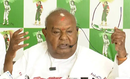 Headline Deve Gowda